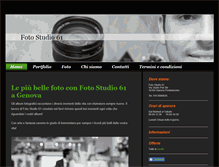 Tablet Screenshot of fotostudio61.it